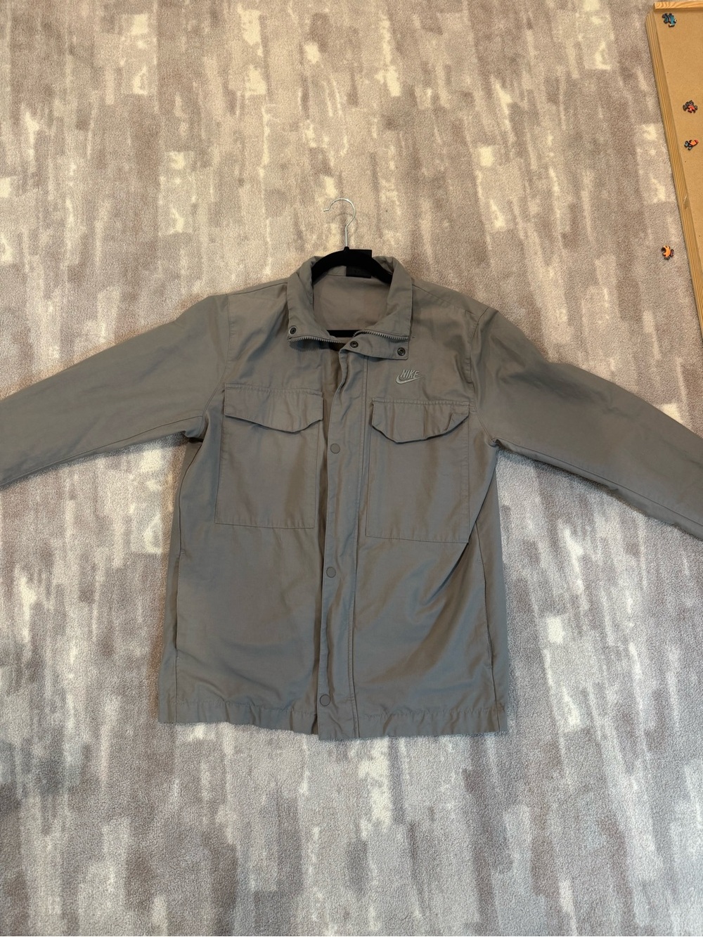 Nike Men’s Gray Utility Jacket size M